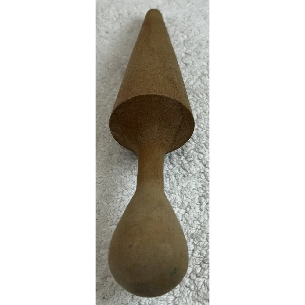 Vtg Wear-Ever 475 USA Aluminum Cone Sieve Strainer Colander & Wood Pestle EUC